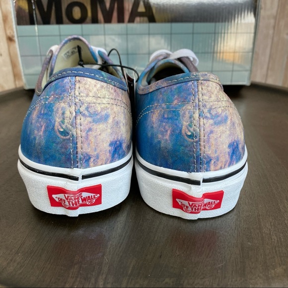 Vans Authentic MoMa Claude Monet Waterlilies Shoes - Picture 6 of 11